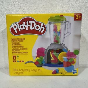 Play-Doh Swirlin' Smoothies Blender Playset NEW! Kitchen Creations Toy Kids 3+